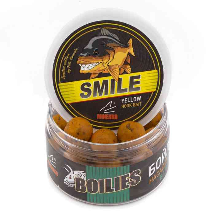 Купить Купить Насадочные бойлы MINENKO SPICE (SMILE) 20мм (варёные) до 10.2023