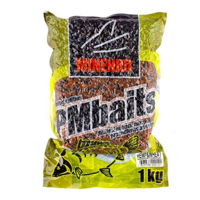 Купить Купить Зерновая смесь MINENKO Hemp & Wheat (1кг)