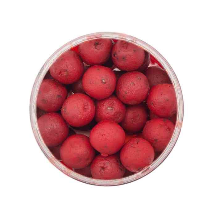 Насадочные бойлы MINENKO STRAWBERRY 20мм (варёные в дипе)