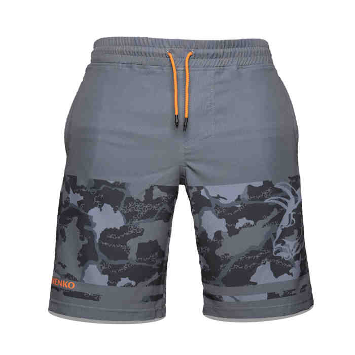 Купить Купить Шорты на резинке Graphite black camo (S)