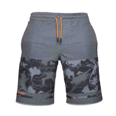Шорты на резинке Graphite black camo (XL)