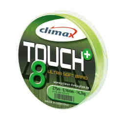 Шнур Climax Touch 8 Plus BRAID (chartreuse) 0.10