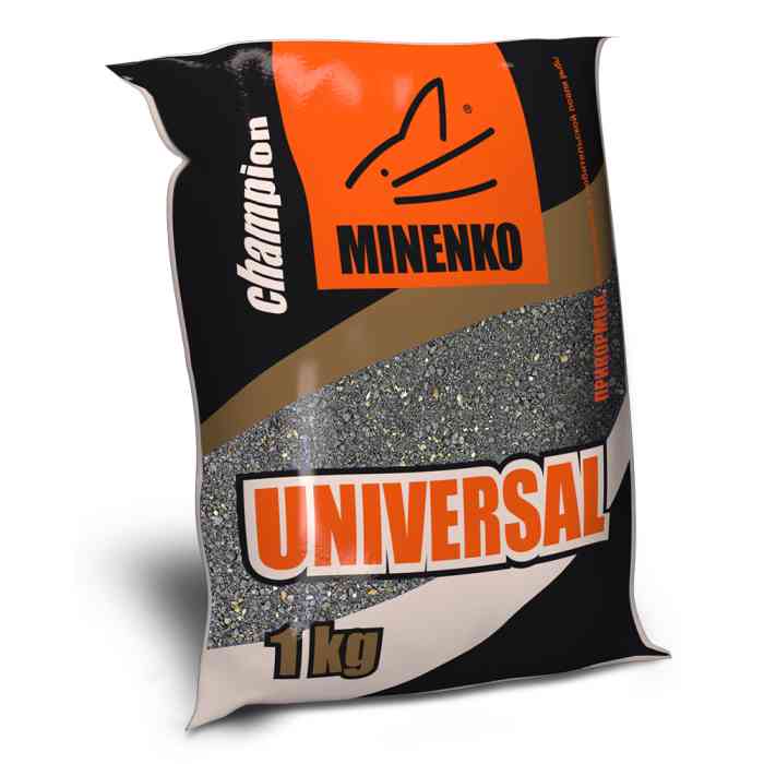 Купить Купить Прикормка MINENKO Universal Чёрная