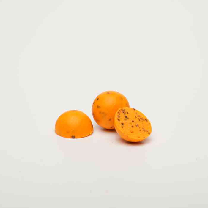 Бойлы нейтральной плавучести WAFTERS PRO FLUO ORANGE PLUM  (ОРАНЖЕВАЯ СЛИВА) 14ММ