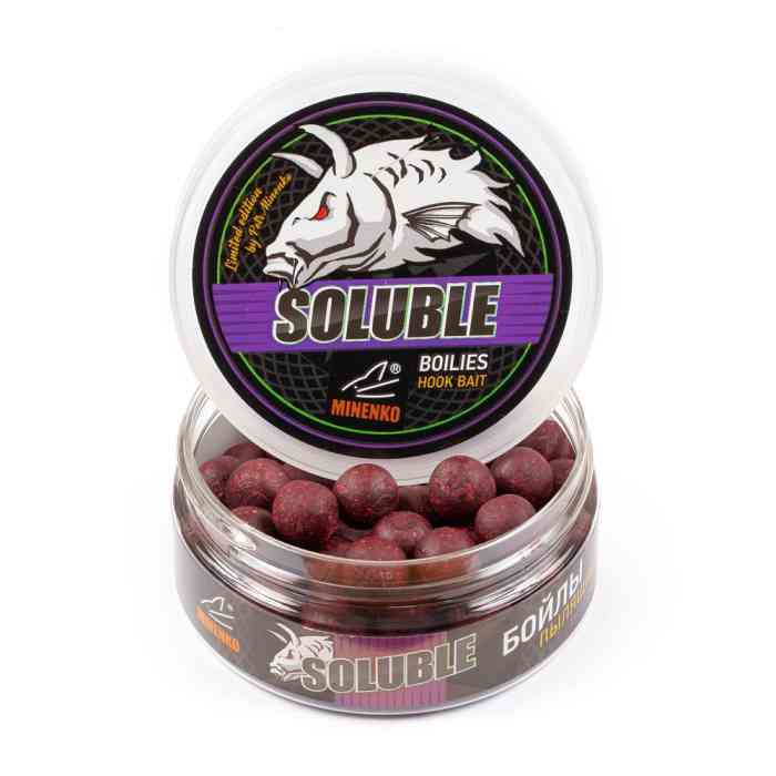 Насадочные бойлы MINENKO SQUID & OCTOPUS 14мм (пылящие)
