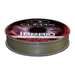 Шнур Climax iBraid 8 Olive (0.25), 135м, 24 кг