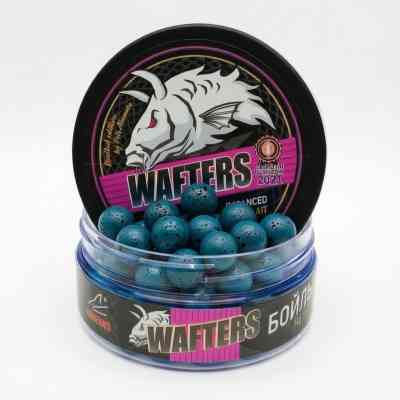 Бойлы нейтральной плавучести Синие WAFTERS (FLUO) 12 мм
