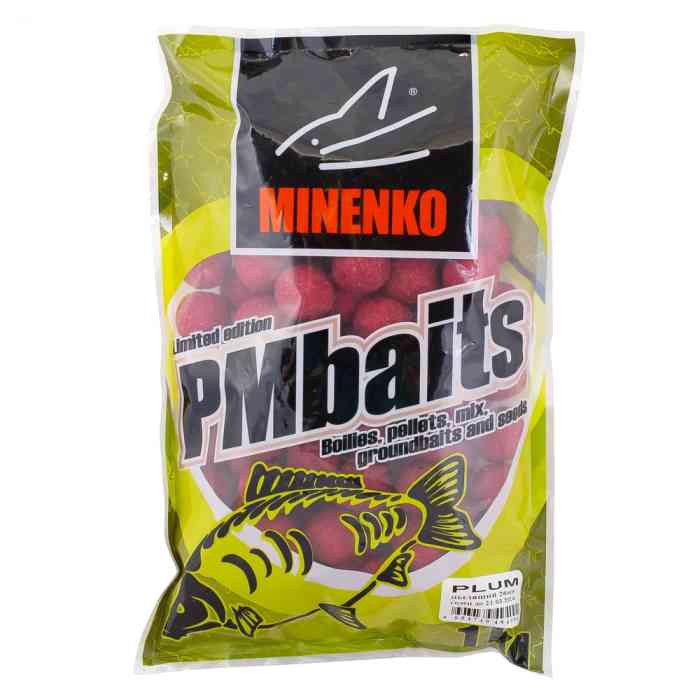 Купить Купить Бойлы пылящие MINENKO Plum 26мм (1кг)