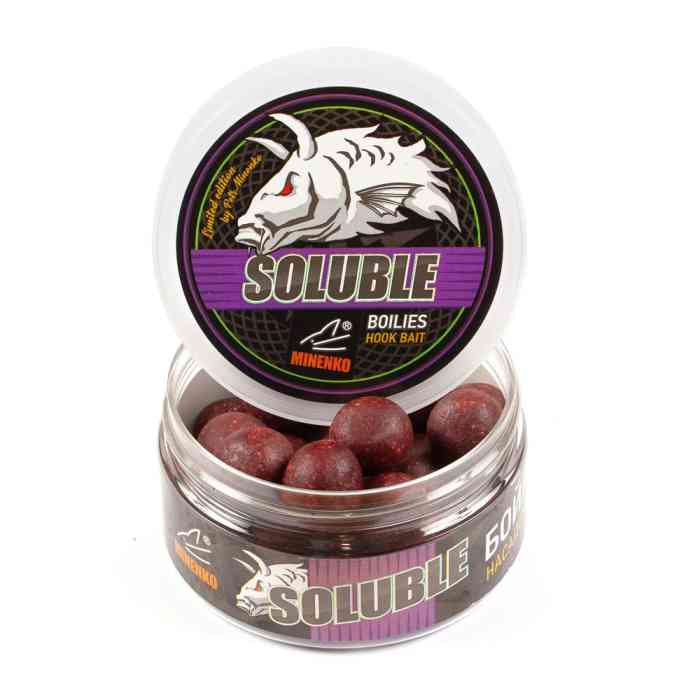 Насадочные бойлы MINENKO SQUID & OCTOPUS 24мм (пылящие)
