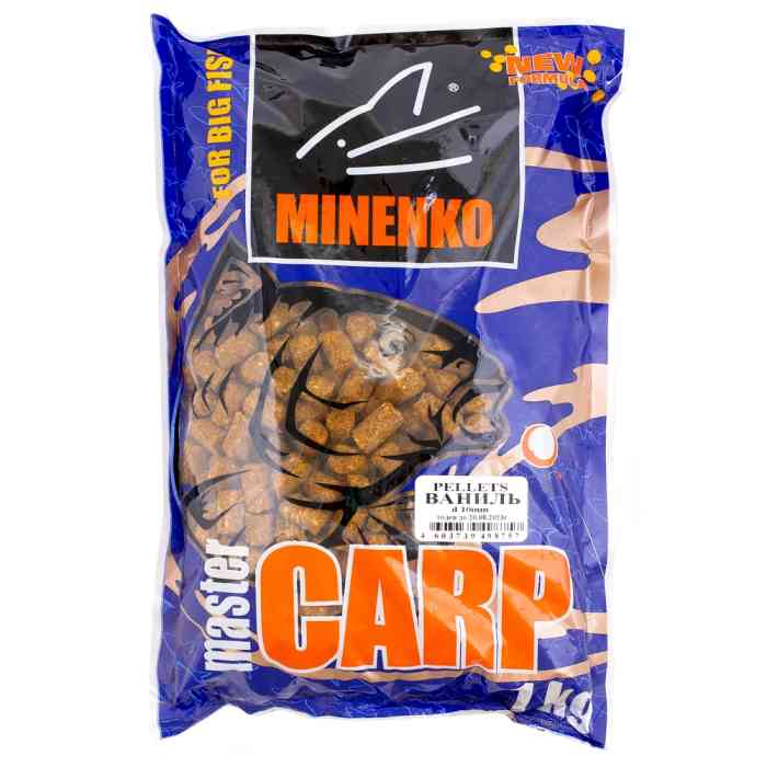 Купить Купить Пеллетс MINENKO Master Carp Ваниль 10мм