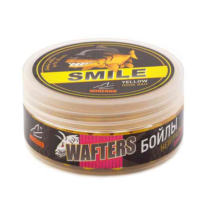 Бойлы MINENKO WAFTERS SQUID & OCTOPUS (SMILE) 12мм