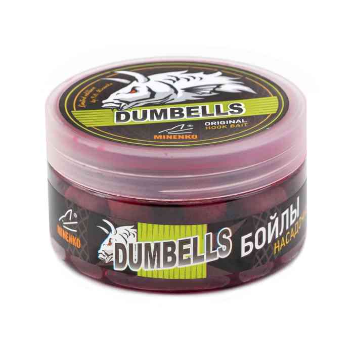 Насадочные DUMBELLS бойлы MINENKO PLUM 14x20мм (в дипе)